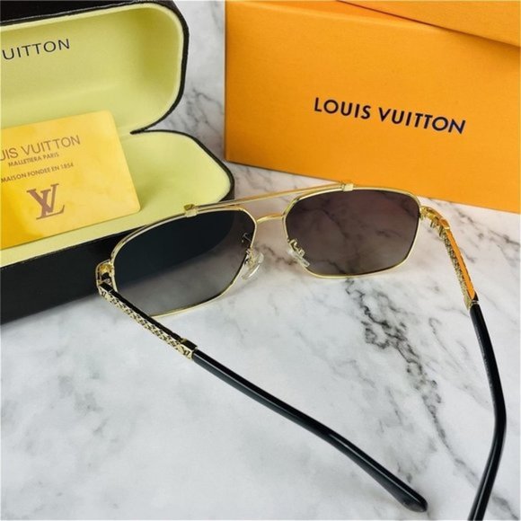 NWTLV Sunglass gold For Men?NLb7